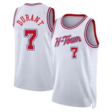 Houston Rockets Kevin Durant 2023/24 City Edition Jersey - Men's Swingman White