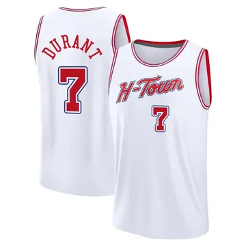 Houston Rockets Kevin Durant 2023/24 City Edition Jersey - Youth Fast Break White